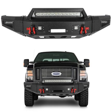Front Steel Bumper Fits 2008-2010 Ford F250 F350 Super Duty